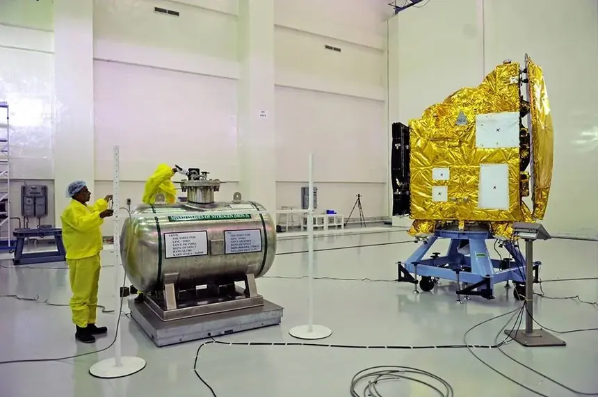 Mars Orbiter Mission in cleanroom (1).jpg