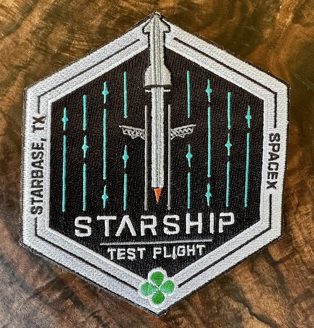 SpaceX Starship Test Flight Mission Patch (52926673153).jpg